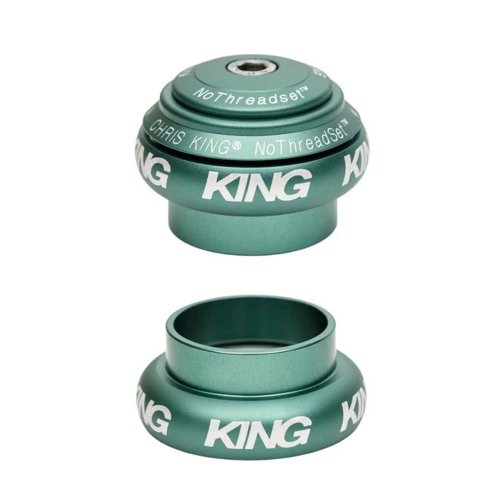 CHRIS KING* nothreadset 1 1/8 inch (matte jade) - BLUE LUG GLOBAL
