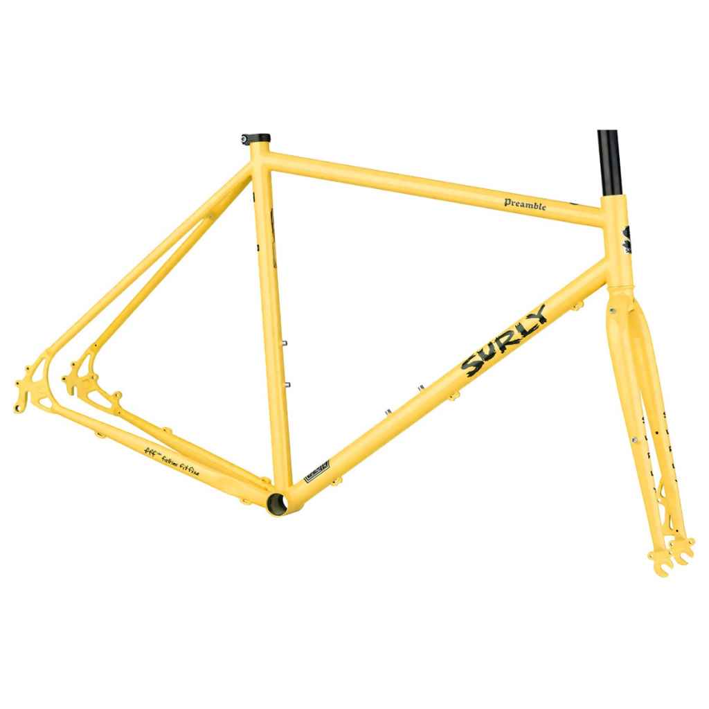 SURLY* preamble frame set (milky lemonade) - BLUE LUG GLOBAL