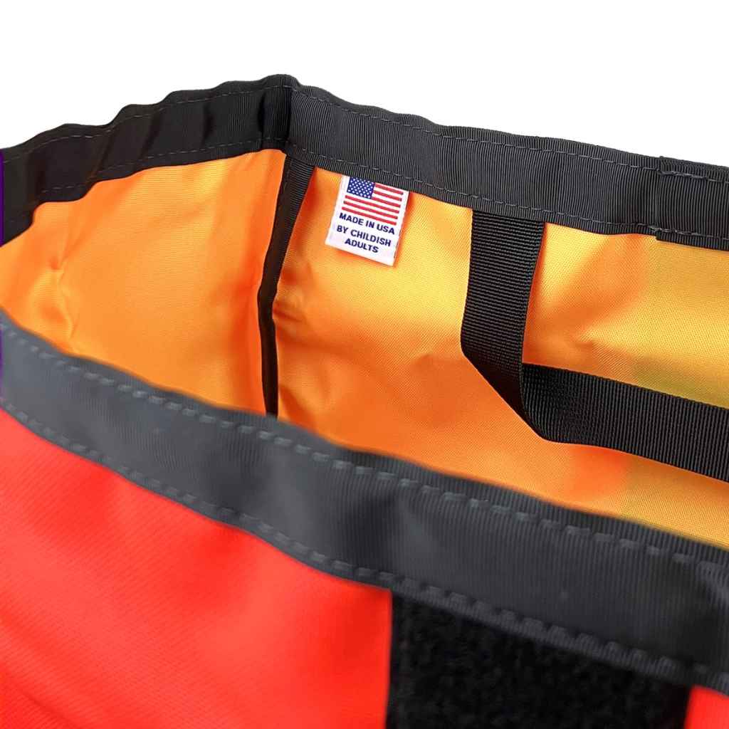 REALM* wald 137 basket bag (neon orange) - BLUE LUG GLOBAL ONLINE