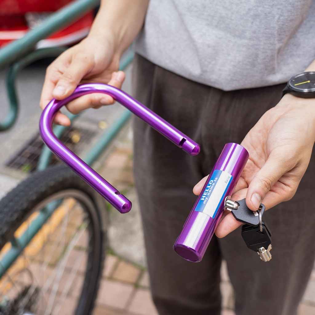 BLUE LUG* hello u-lock (silver) - BLUE LUG GLOBAL ONLINE STORE