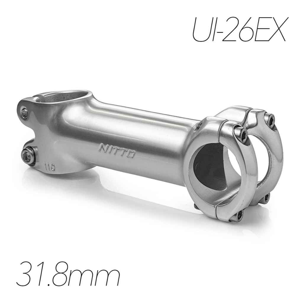 NITTO* UI-26 EX stem (silver) - BLUE LUG GLOBAL ONLINE STORE