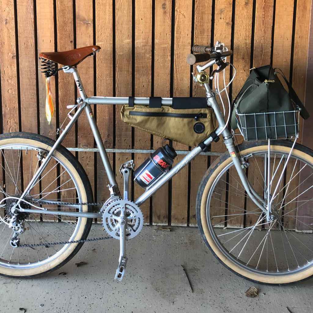 FAIRWEATHER* frame bag half (ecopak/coyote) - BLUE LUG GLOBAL