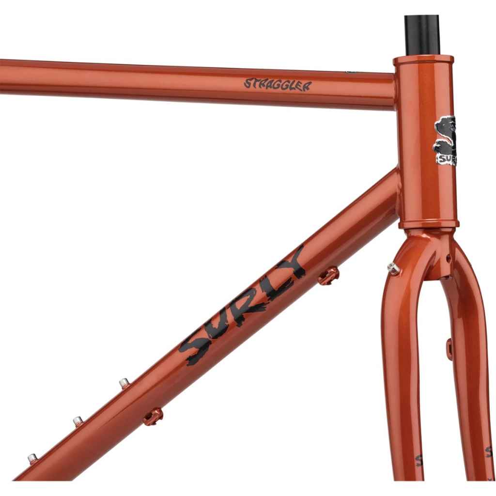 SURLY* new straggler frame (shaggy carpet orange) - BLUE LUG