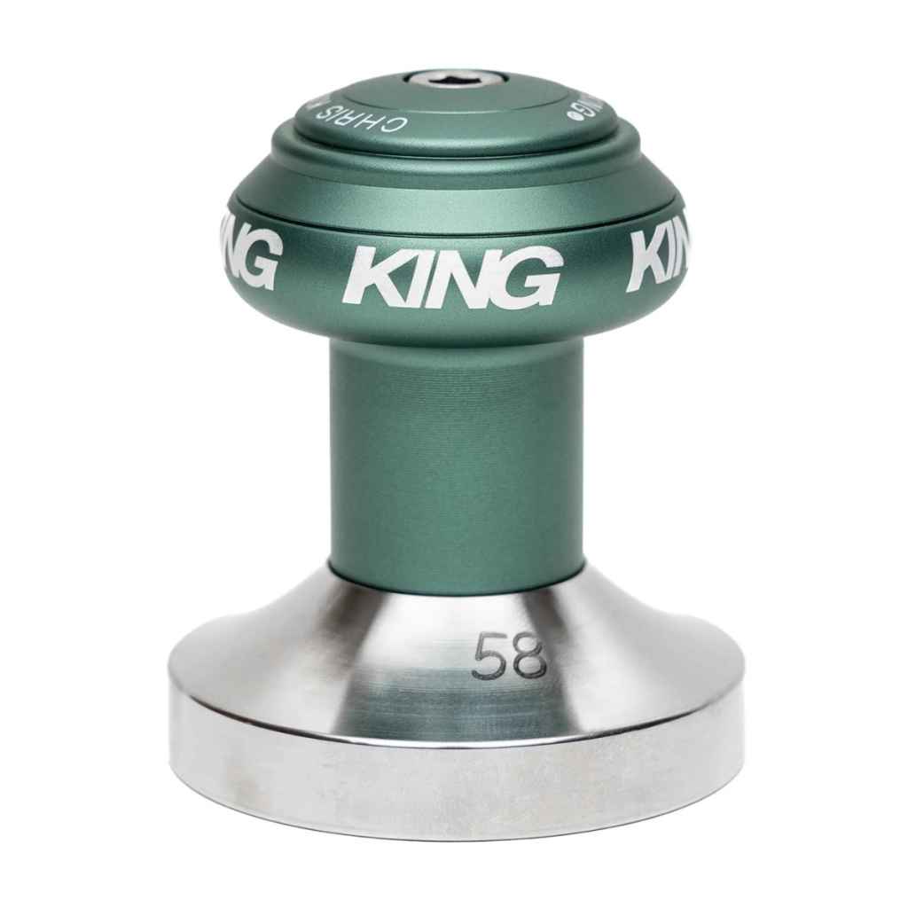 CHRIS KING* espresso tamper (matte jade) - BLUE LUG GLOBAL ONLINE