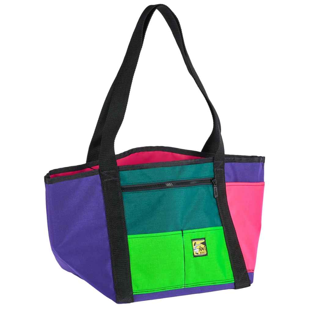 TAXI BAGS* heavy duty tote bag (L/purple) - BLUE LUG GLOBAL ONLINE