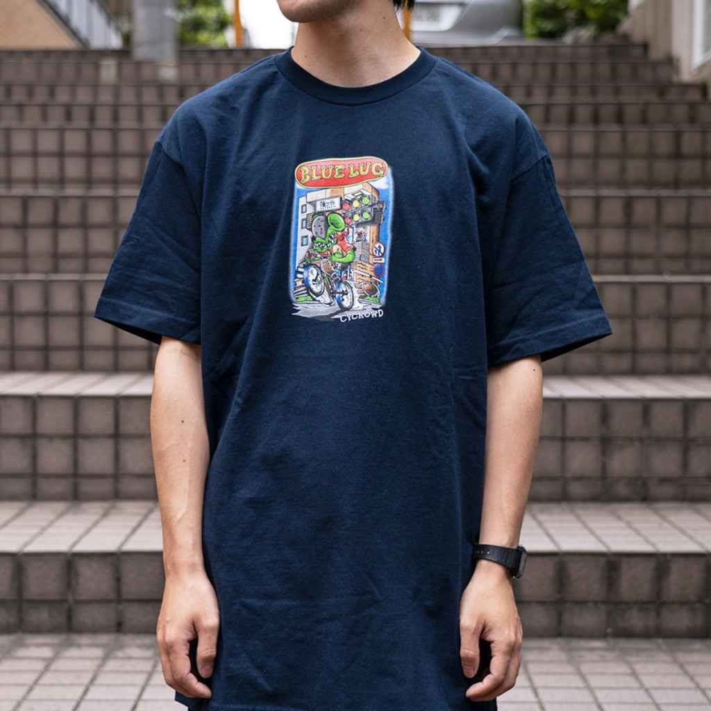 タグ付き新品Lサイズ　BLUE LUG スイフトブルー 長袖Tシャツ タグ付き新品Lサイズ BLUE LUG スイフトブルー 長袖Tシャツ タグ付き