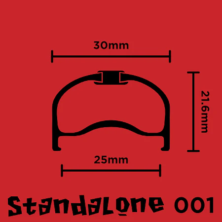 VELOCITY* standalone 001 rim (MSW silver) - BLUE LUG GLOBAL ONLINE