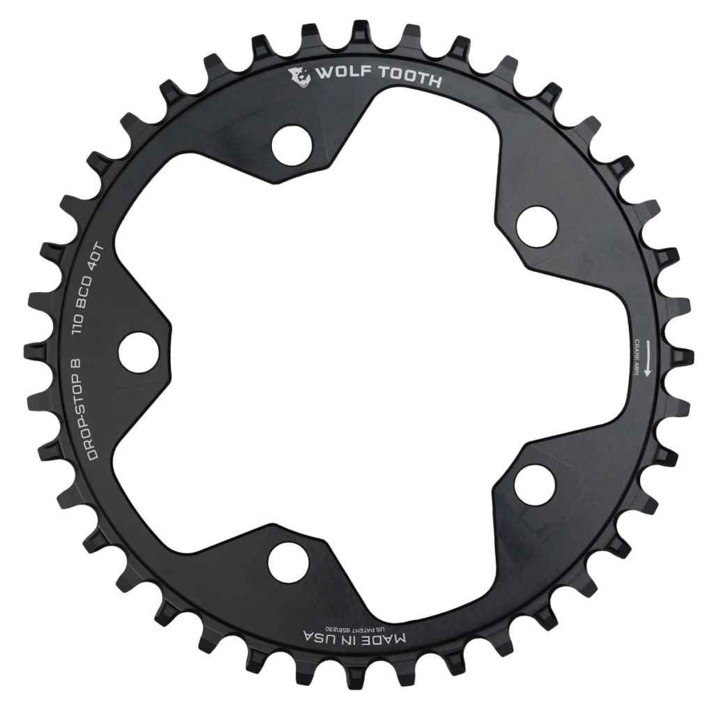 Wolf Tooth 32T Chainring - 104BCD DropStop Design For 1x Drivetrains