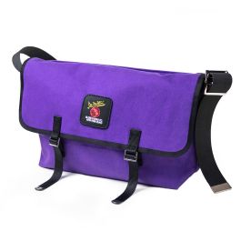 DE MARTINI 3601 messenger bag canvas purple BLUE LUG GLOBAL
