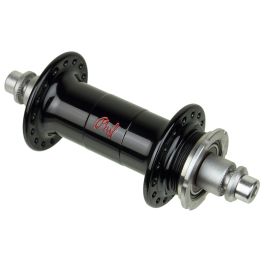 PHILWOOD* low flange track hub rear (black) - BLUE LUG