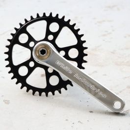 *WHITE INDUSTRIES* MR30 crank set (silver)