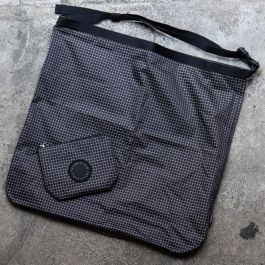 *FAIRWEATHER* packable sacoche (spectra black)