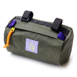 *BLUE LUG* handlebar pouch (x-pac olive) - BLUE LUG GLOBAL