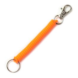 *SUPER COIL* clip on key coil (orange) - BLUE LUG GLOBAL ONLINE STORE