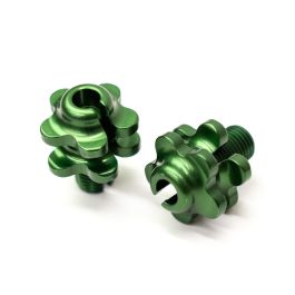 PAUL* groovy barrel adjusters (green/pair) - BLUE LUG GLOBAL PAUL* groovy barrel adjusters (green/pair) - BLUE LUG GLOBAL