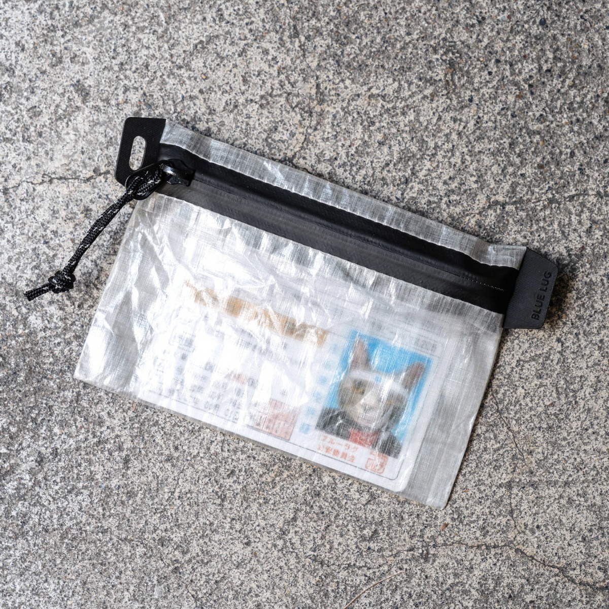 *BLUE LUG* mame wallet (dyneema gray)