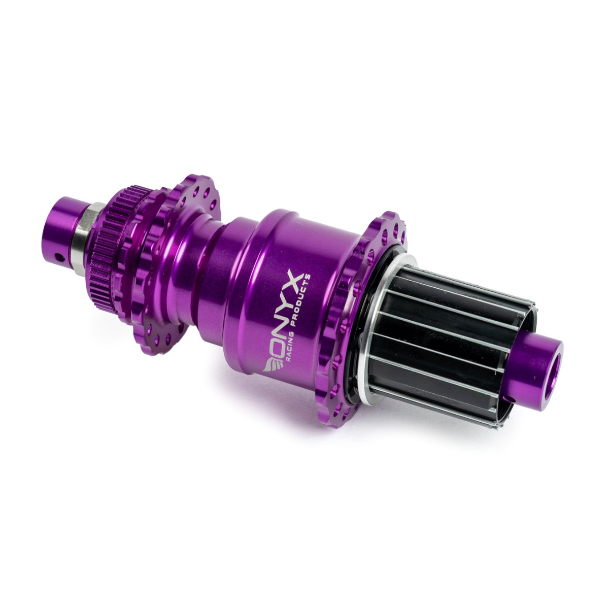 ONYX RACING PRODUCTS DISC HUB ブルーラグ ONYX RACING PRODUCTS* vesper disc CL hub rear (black) - BLUE LUG