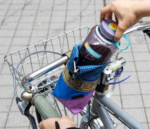 CHROME × BLUE LUG バッグ BLUE LUG* stem pouch (ecopak orange/olive) - BLUE LUG GLOBAL